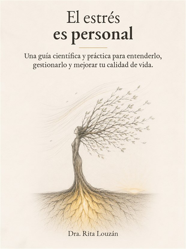 Portada del libro 'El estrés es personal', de la Dra. Rita Louzán